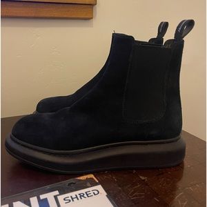 Alexander McQueen Hybrid Chelsea Boot Suede